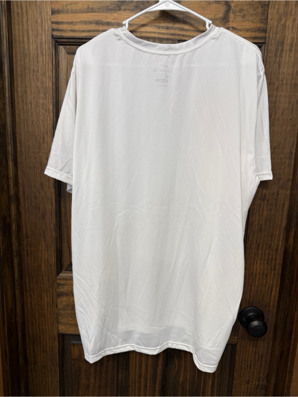Classic Men's White Crew Neck Dri-Fit
